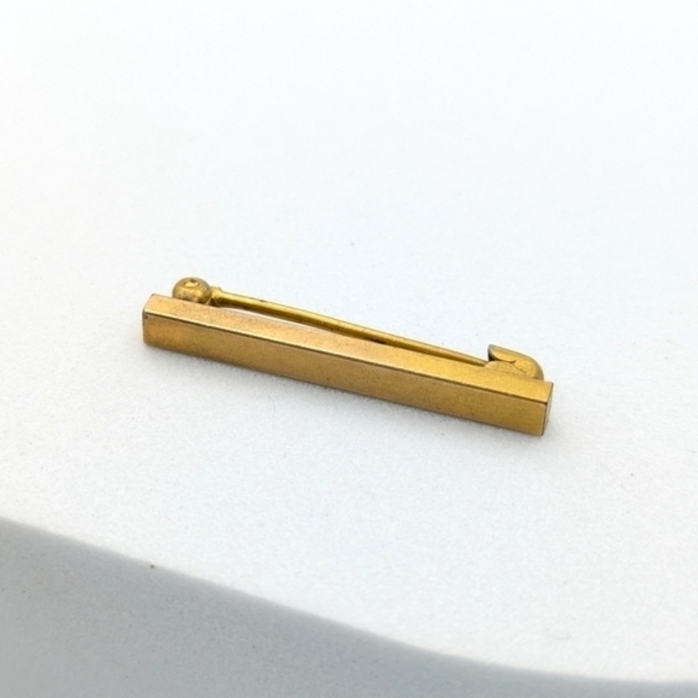 Antique signed F&B Foster & Bro. Co small bar brooch pin